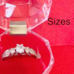 Engagement Ring With Box 