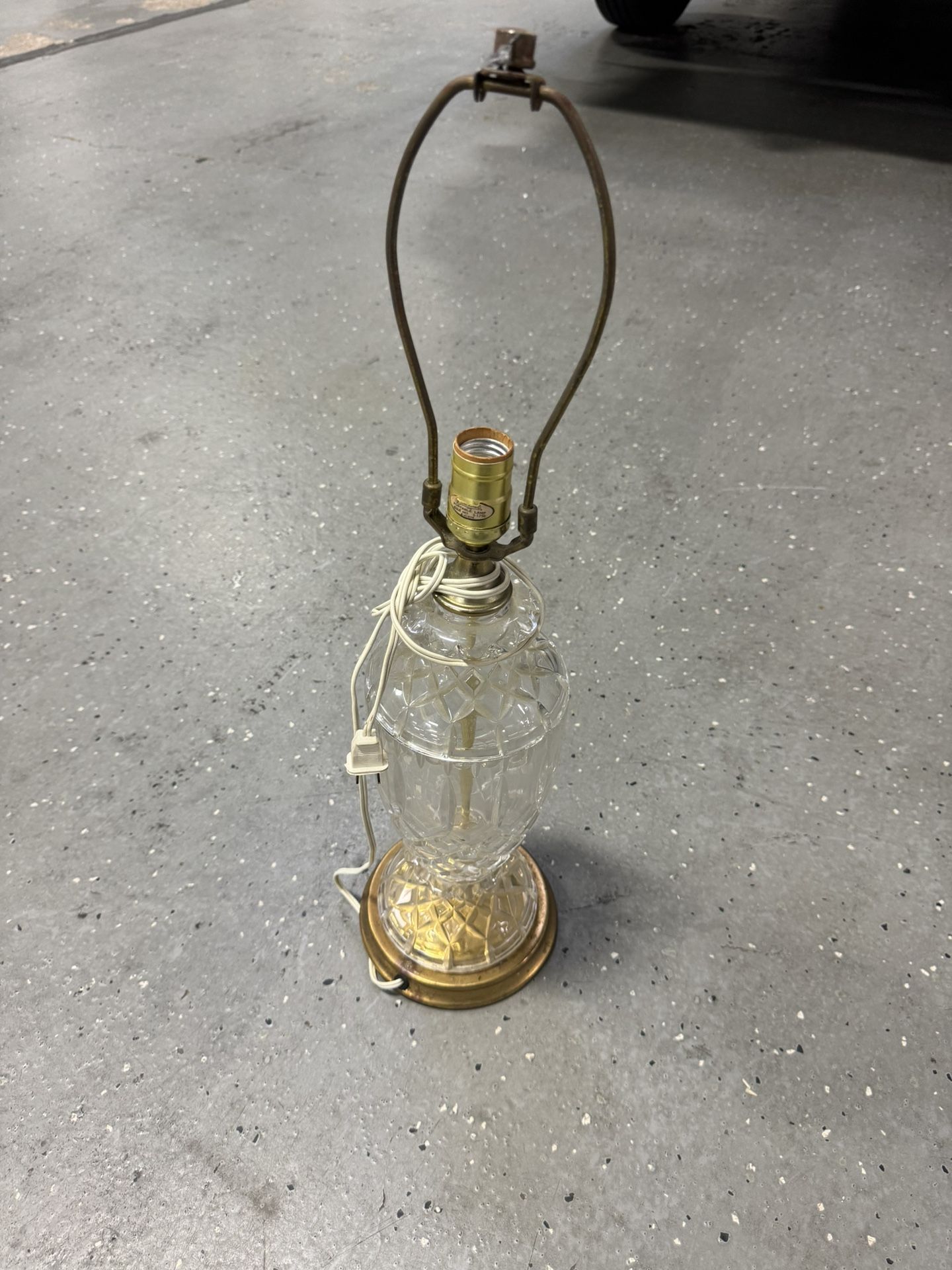 Vintage Underwriters Laboratories Inc. Portable Lamp