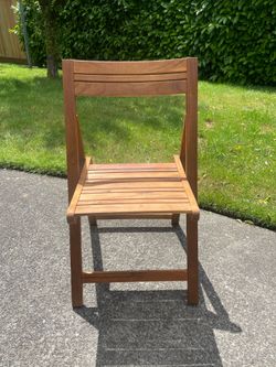 Safavieh teak folding chair