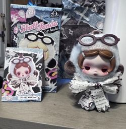 POP MART SKULLPANDA Off Mode Break Time Plush Doll Pendant