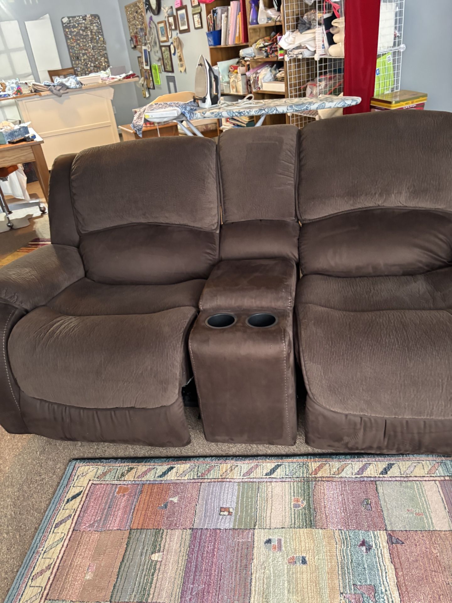 Comfy 3 Piece Couch. 