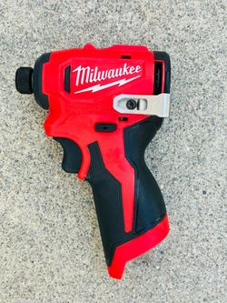 Milwaukee 12V Subcompact Cordless 1/4 in. Hex Impact Driver (TOOL ONLY)