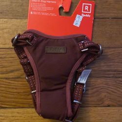 Dog Harness Reddy red, small, stepping dog harness