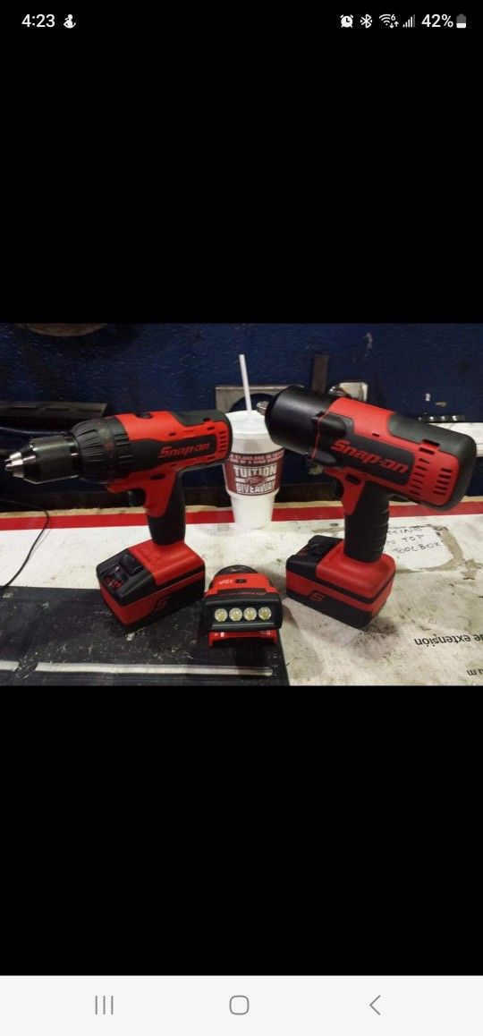Snap-on Cordless 1 /2 Inch Impact And Drill