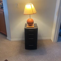 Basketball Lamp W/ Drawer