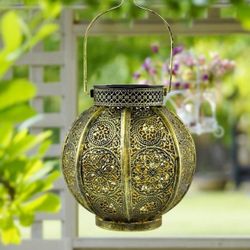 Brand New Solar Lantern LED Light Patio Decoration 