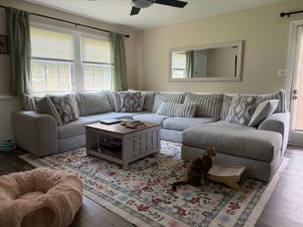 Moreau Street 3 Pc Left Arm Chaise Sectional (Gray)