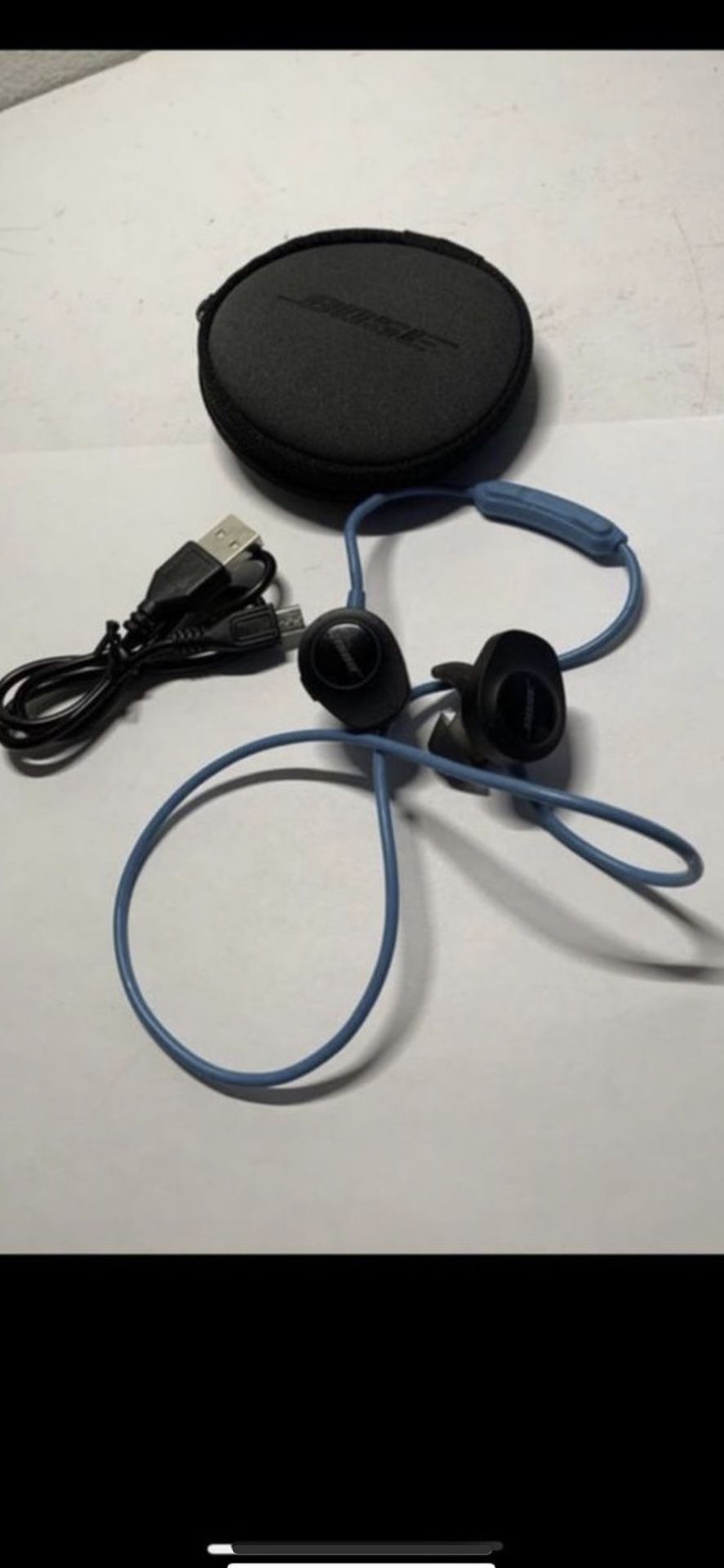 Genuine USED Bose SoundSport Wireless Neckband Wireless Headphones -Aqua $50 firm