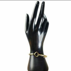 Fossil Gold Heart Key Bracelet 