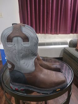 Justin Work Boots (Steel Toe)