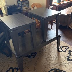 Coffee Table And Two End Tables 