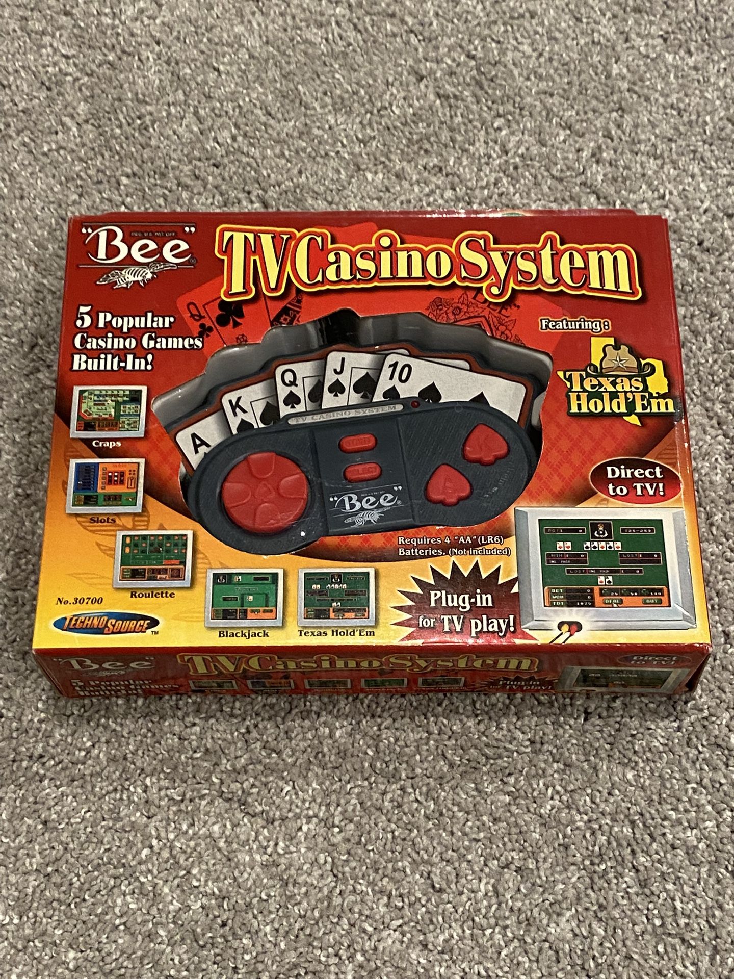 Bee TV Casino System Connects Direct to TV 5-Built in Casino Games