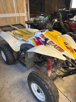 For sale 2 ATV and 1 Toro mower and go cart