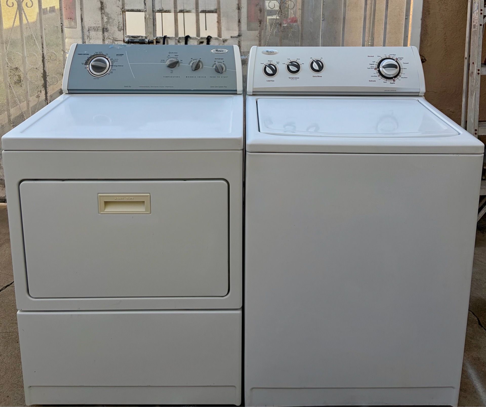 Washer & Dryer