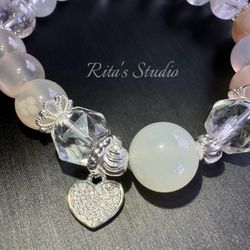 Brand New Hand Made Crystal Bracelet 033