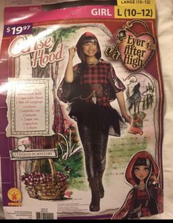 Cerise Hood halloween custome.