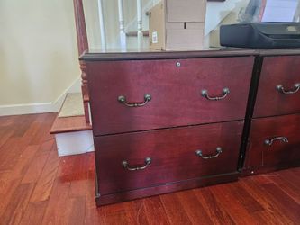 Filing cabinet (wood)