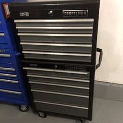 Craftsmen Limited Edition Black /grey Tool Box