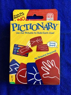 PICTIONARY Family Card Game
