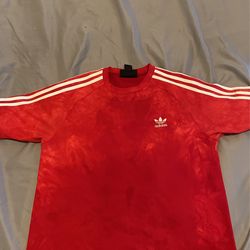 Adidas Red Shirt