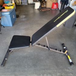 Fitness Reality 1000 Super Max Adjustable & Foldable Weight Bench, Alloy Steel, Up to 800 Lbs