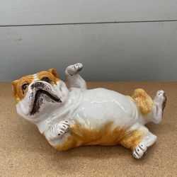 Ceramic Dog Figurine 