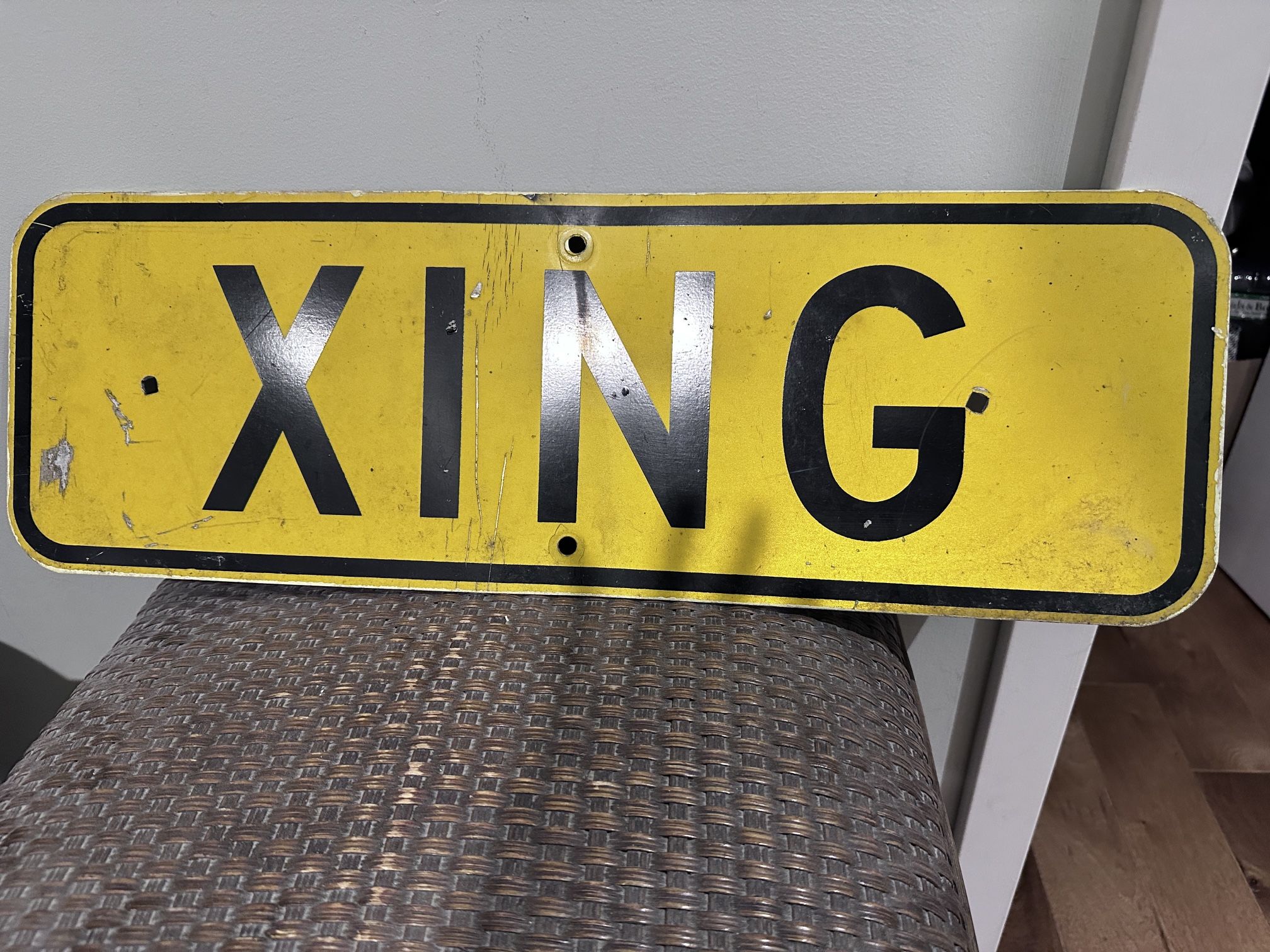 Metal Xing Sign