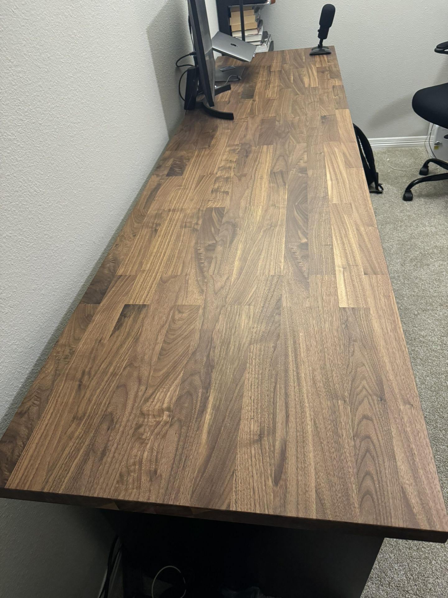 98” IKEA KARLBY Counter Top With Two Legs
