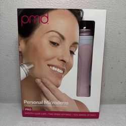 PMD Personal Microderm Pro At-Home Microdermabrasion Device - Blush