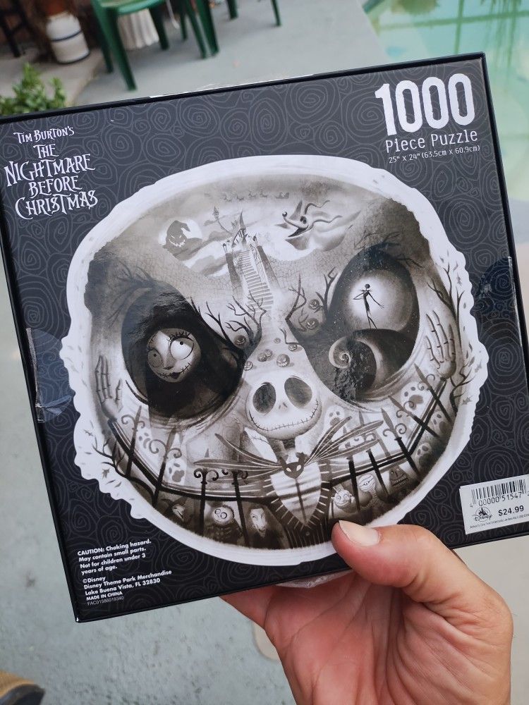 THE NIGHTMARE BEFORE CHRISTMAS Jack Skellington 1,000 pc Puzzle