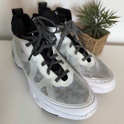 New Air Jordan 37 Men's 14 Black White Oreo Nike Basketball Style DD6958-108 Sho