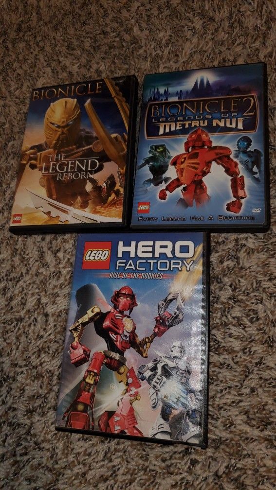 Bionicle bundle DVD set