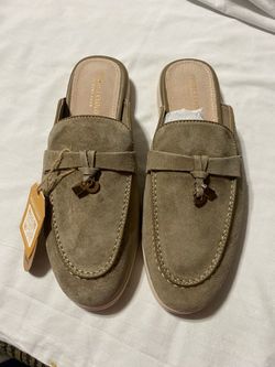 Project Cloud Suede Loafer Mules Size 6.5 Women