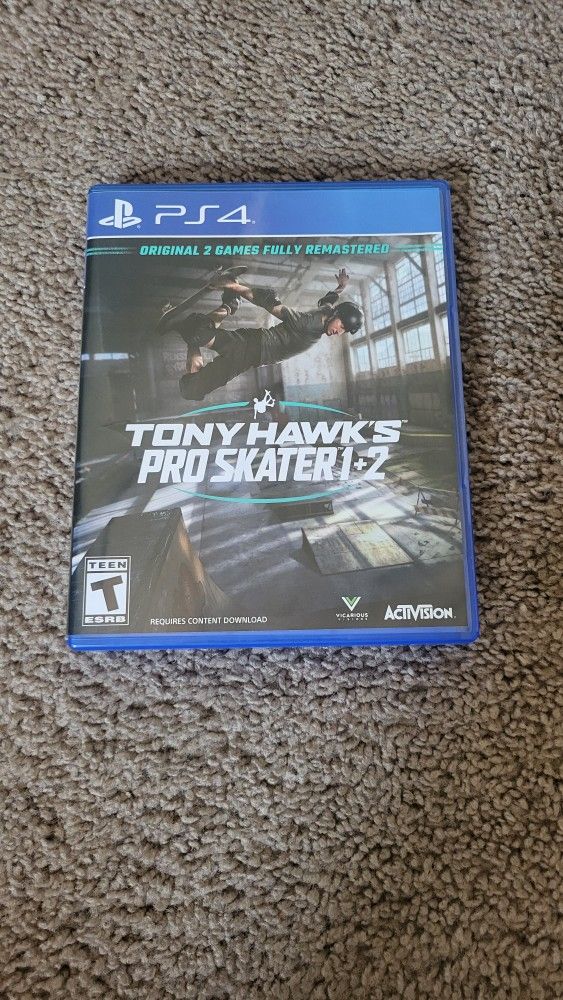 Tony Hawk Pro Skater 1 And 2 Ps4