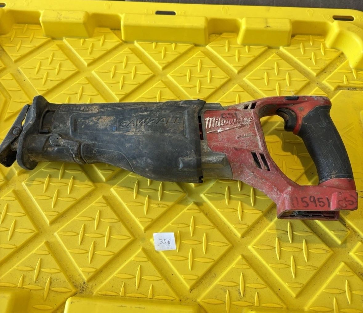 Used Milwaukee 2720-20 M18 FUEL Sawzall Reciprocating Saw Cordless TOOL ONLY 356