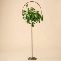 Title: Magnolia Home Plant Stand Set (2) Brass - NEW + Like New - SOLD OUT