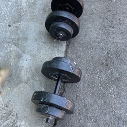 Dumbbells , Adjustable 