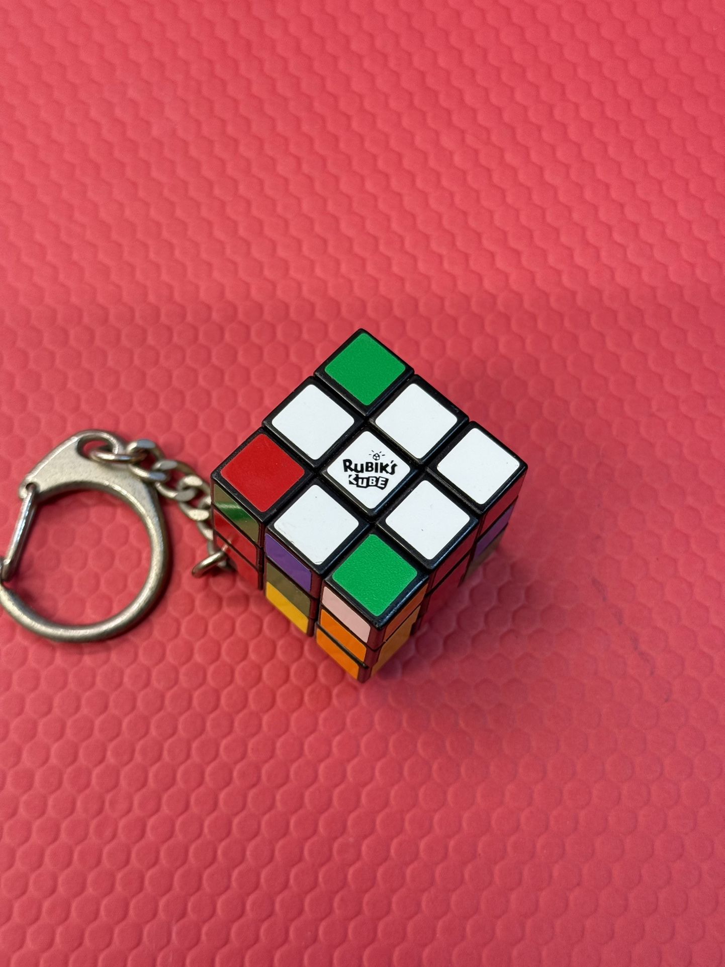 Rubik's Cube Keychain