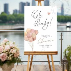 Baby Shower Welcome Signs