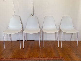 Article Svelti Dining Chair - Pure White x 4