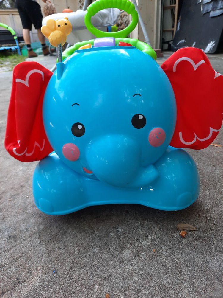 Fisher Price Push With Me Elephant