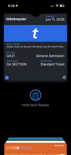 FIFA ticket for BMO
