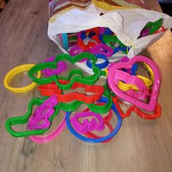 Bag Of Assorted Cookie Cutters