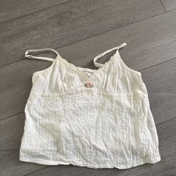 White baby doll top