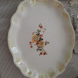 1929 Homer Laughlin Platter. 