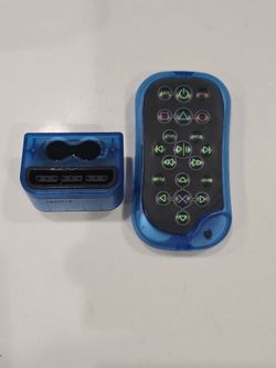 Mad Catz Double-Sided PS2 DVD TV VCR Universal Remote w Receiver PlayStation 2