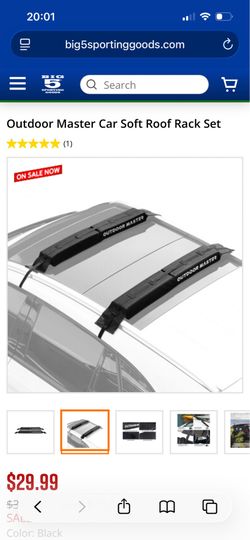 Soft Roof Rack Set