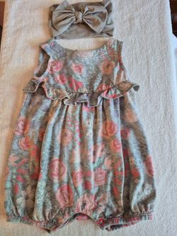 Baby Girl Romper,  Size 3-6 months, Baby Gap