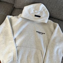 Essential hoodie ‘light oatmeal’