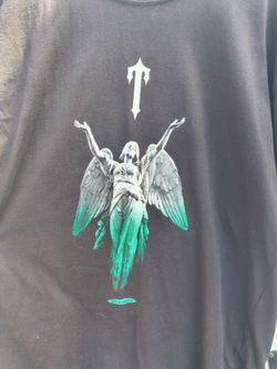 RARE🔥 TRAPSTAR Angel It’s A Secret Large T-Shirt Retro Hype Y2K Core Egypt
